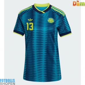 Billiga Colombia Yerry Mina #13 Bortatröja Dam VM 2026 Kortärmad
